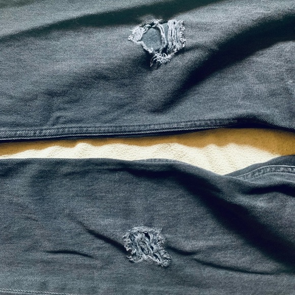 Black Distressed ZARA Basic Z1975 Denim Jeans | Size 4 | EUC - Picture 3 of 9